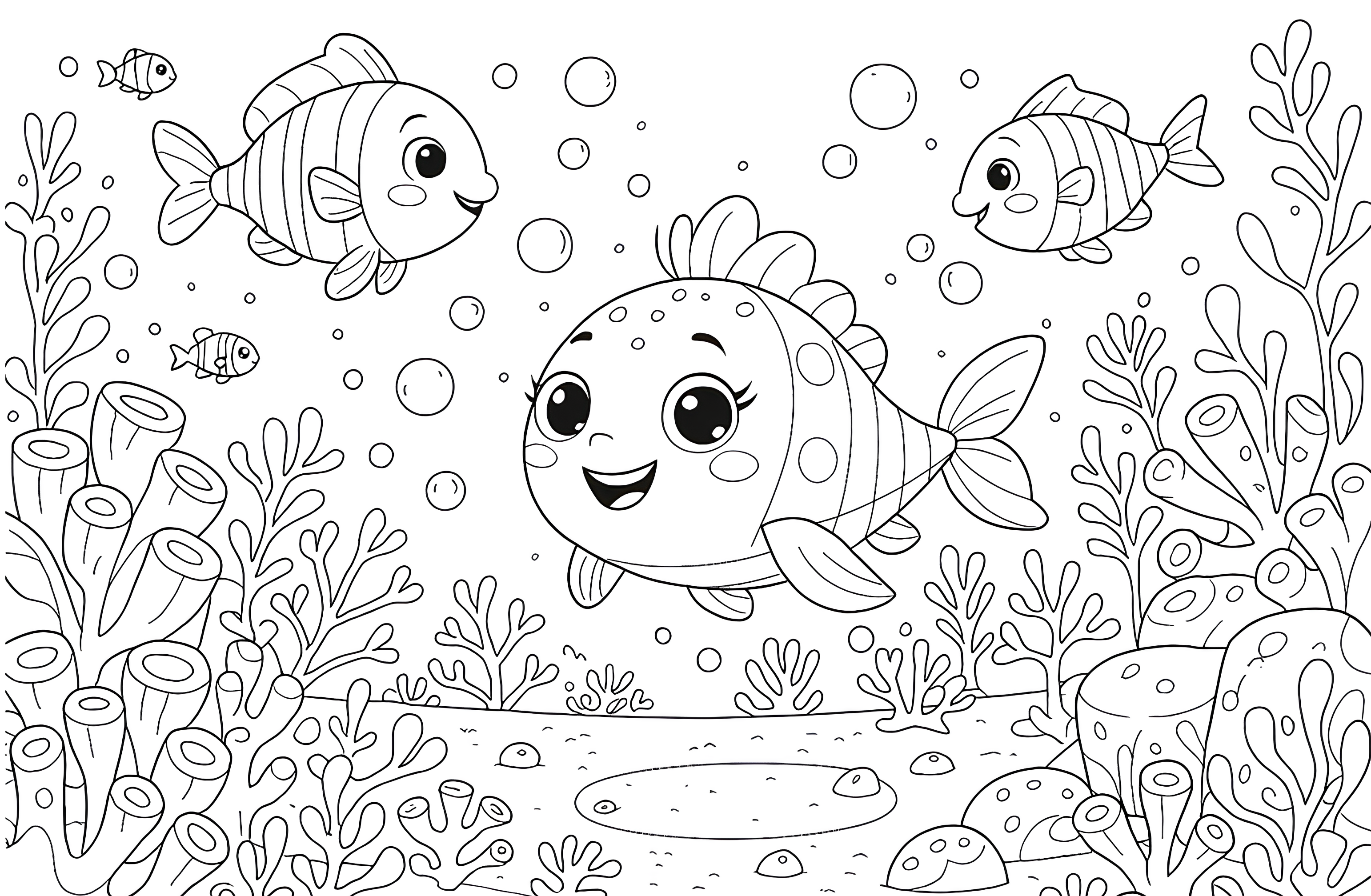 Раскраска для малышей